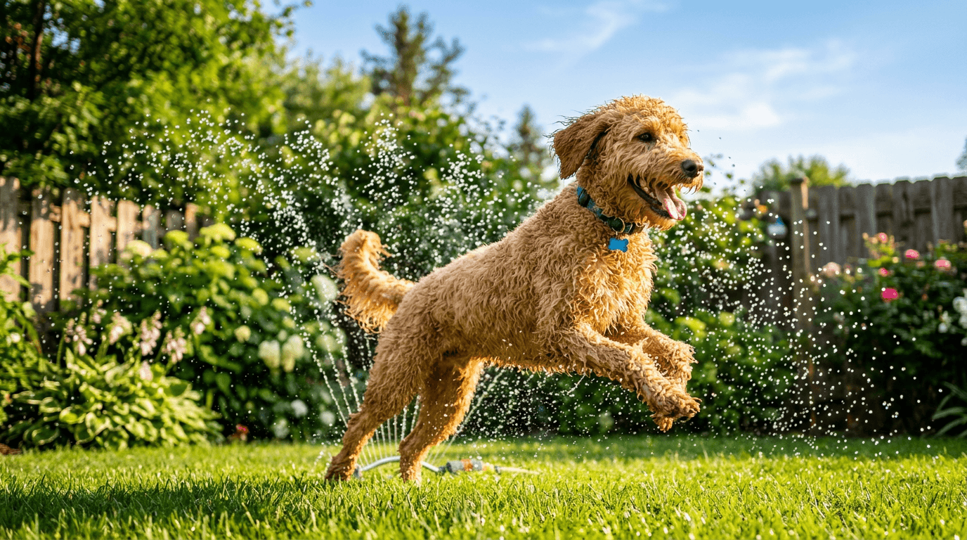 Backyard Dog Water Park: DIY Splash Pads for Hot Summer Days - hero image - backyard dog water park