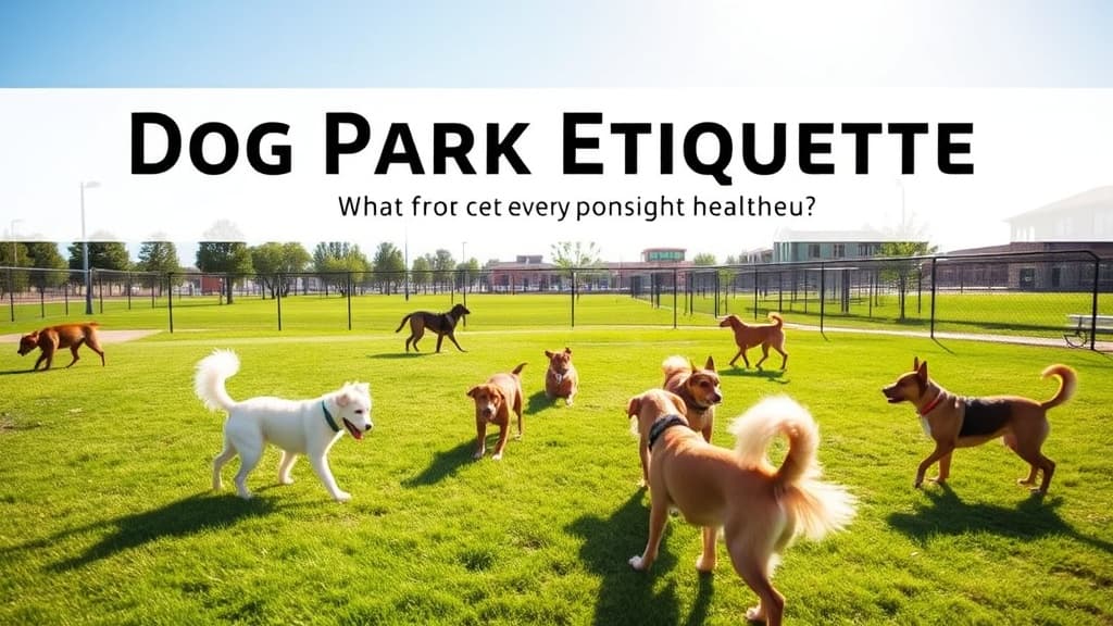 Dog Park Etiquette in Mesa, AZ — What Every Owner Should Know