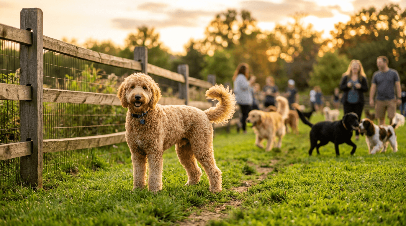 Dog Parks as Socialization Tools: Do's and Don'ts for a Happy, Well-Adjusted Pup - hero image - dog park socialization