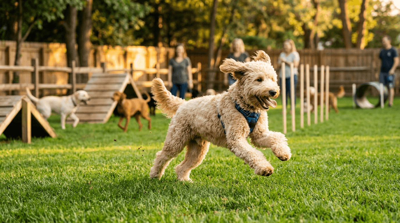 Private Dog Parks: Are They Worth the Membership? A Golden Doodle's Honest Review - hero image - private dog park near me