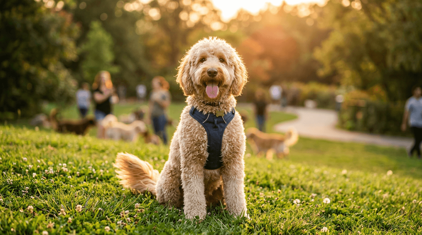 Probiotics for Dogs: Do They Actually Work? A Golden Doodle's Honest Review - hero image - dog probiotic supplements