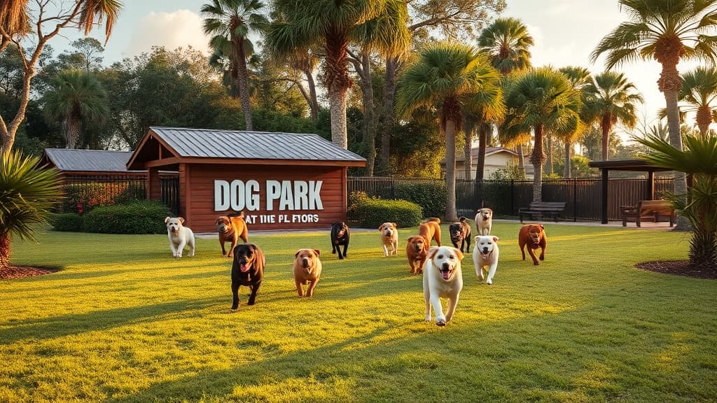 Central Bark Dog Park dog park in Viera, FL