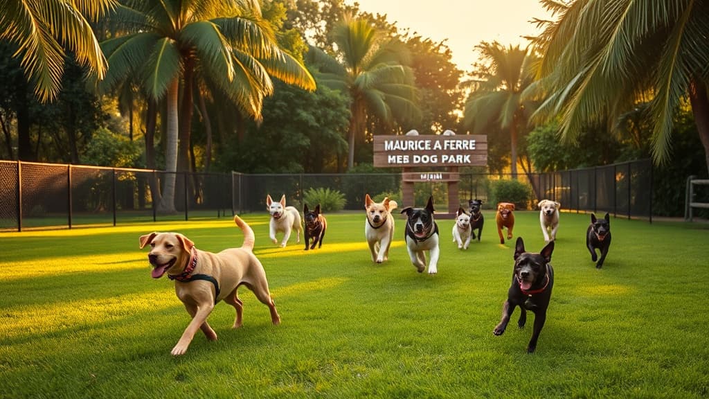 Maurice A Ferre Dog Park dog park in Miami, FL