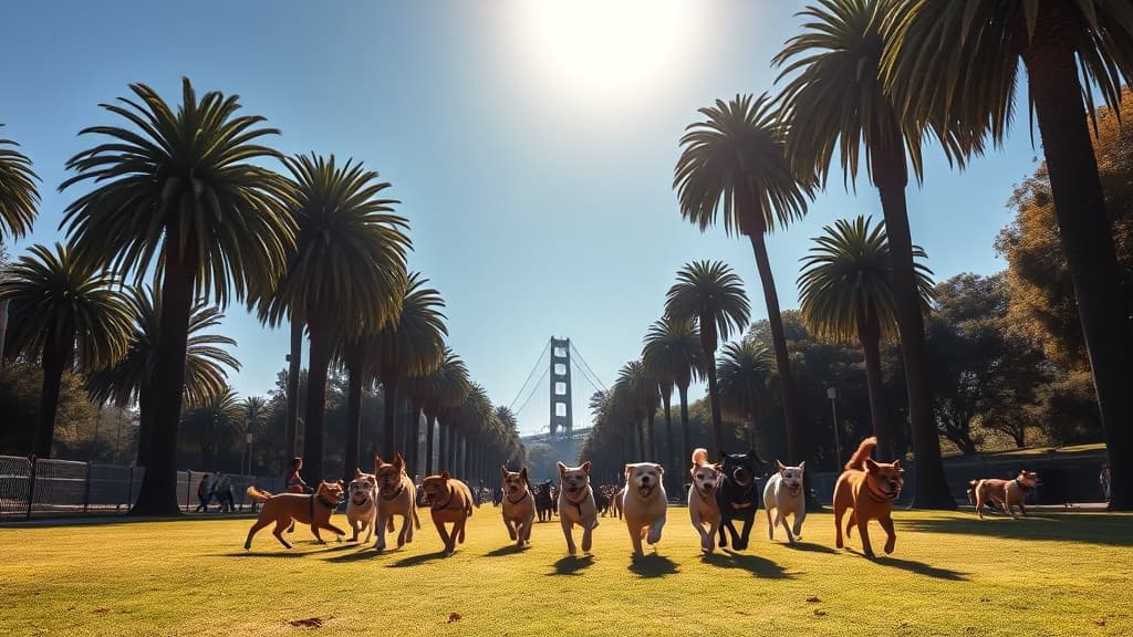 Golden Gate Park Dog Training Area dog park in San Francisco, CA