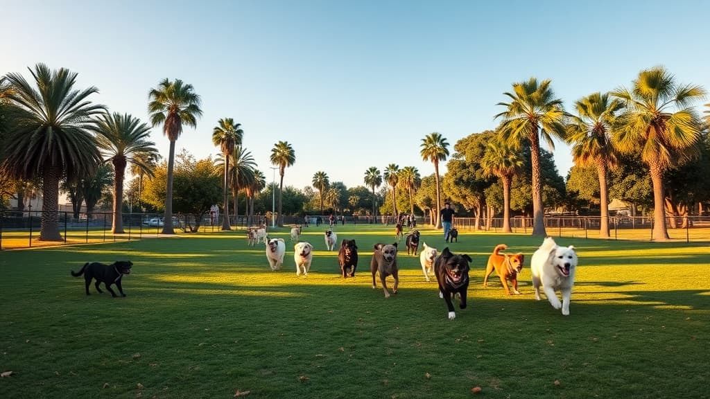 Dog Park dog park in Whittier, CA
