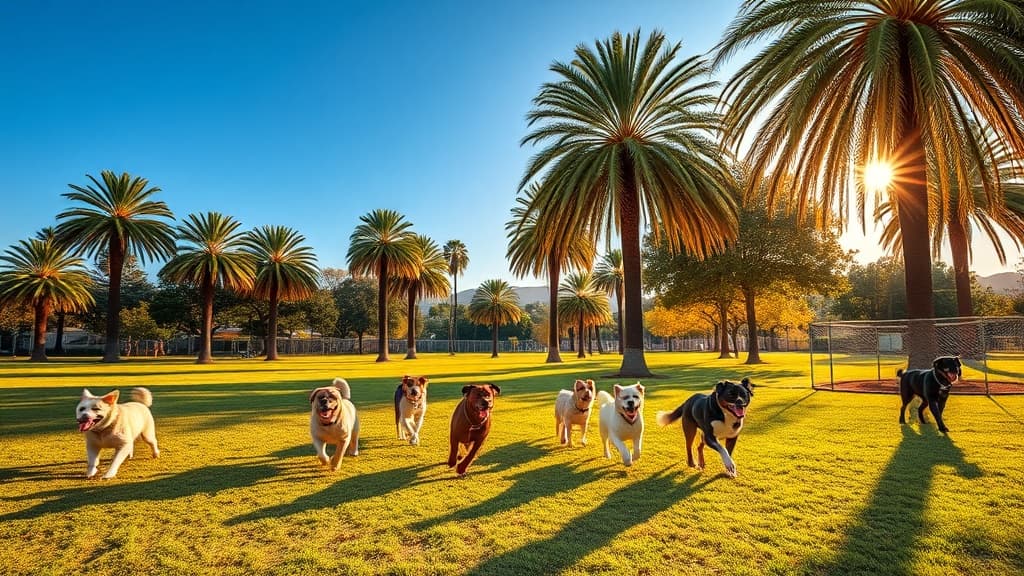 Dracena Dog Park dog park in Piedmont, CA
