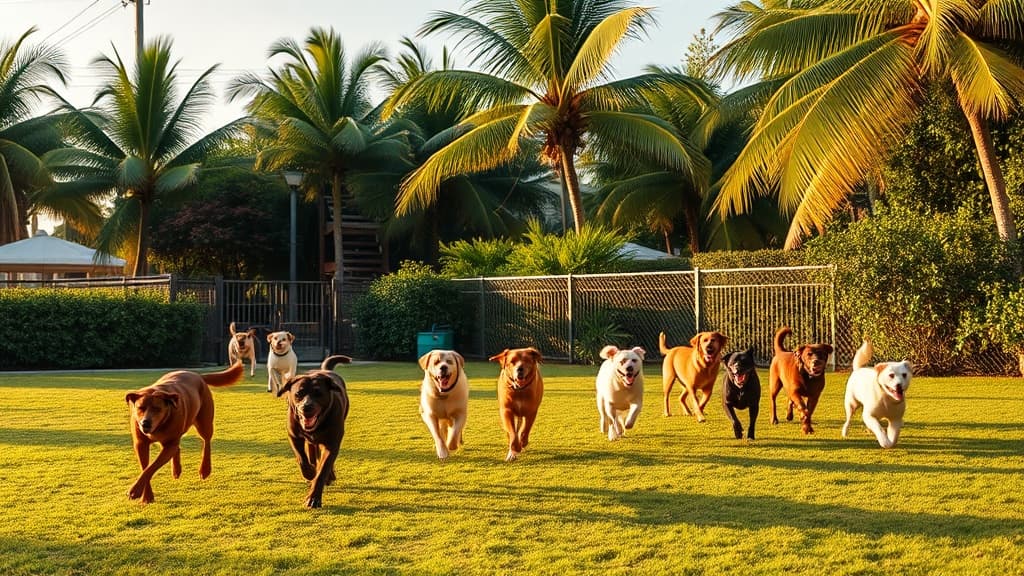 Bone Zone dog park in Sunny Isles Beach, FL