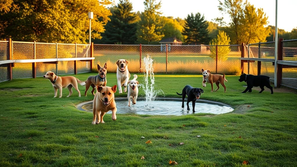 South End Dog Park dog park in Bath, ME