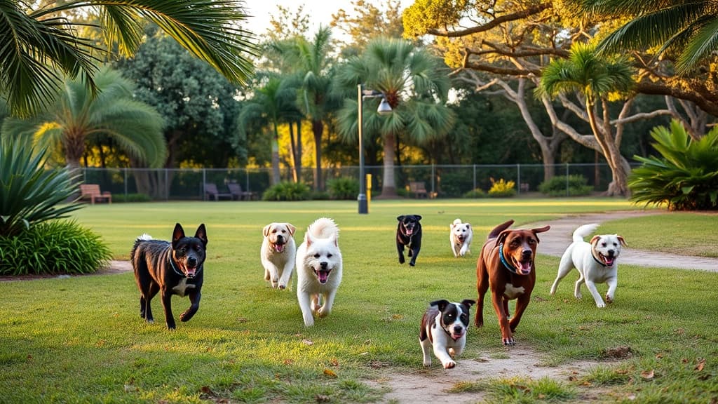 Freedom Lake Park's Dog Park dog park in Pinellas Park, FL
