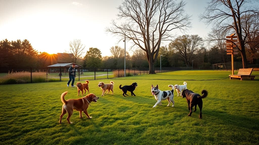 BARC Park dog park in Reisterstown, MD