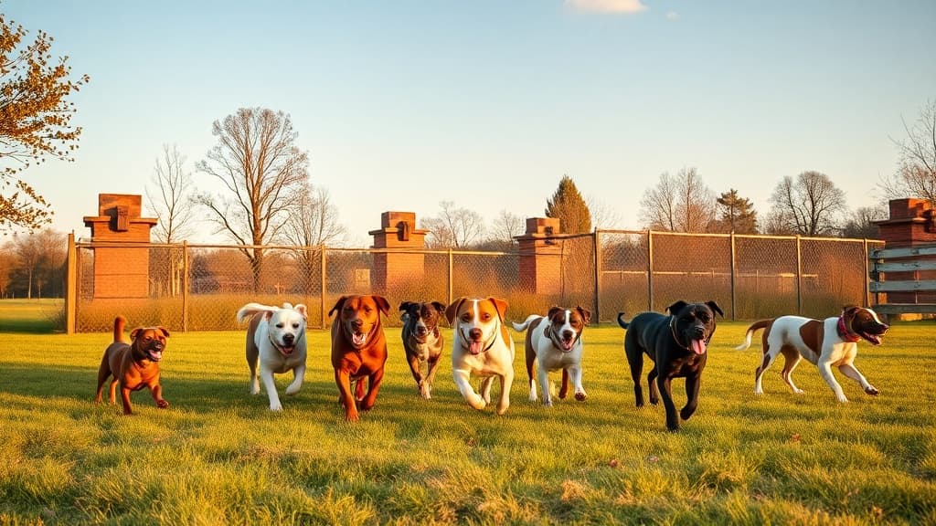 Center West Dog Park dog park in Unknown, VA