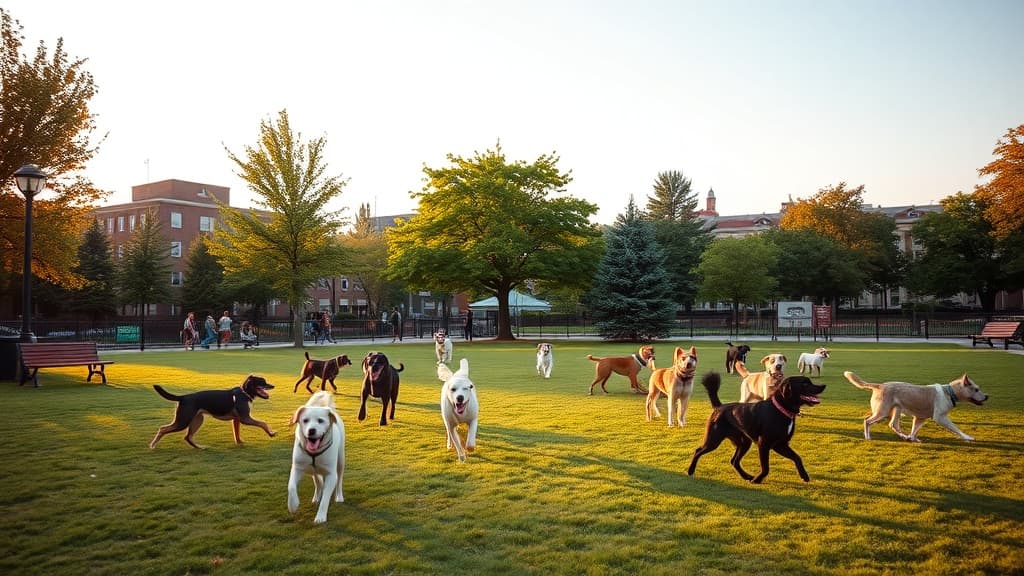 Center Square - Pup Park dog park in Allentown, PA