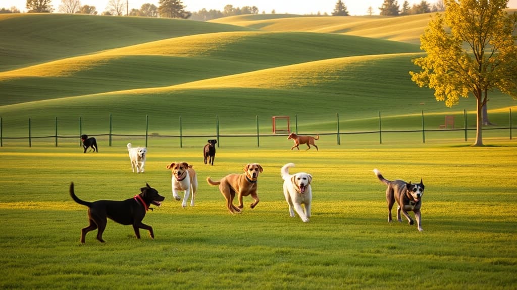Yahara Heights County Park Dog Park dog park in Madison, WI