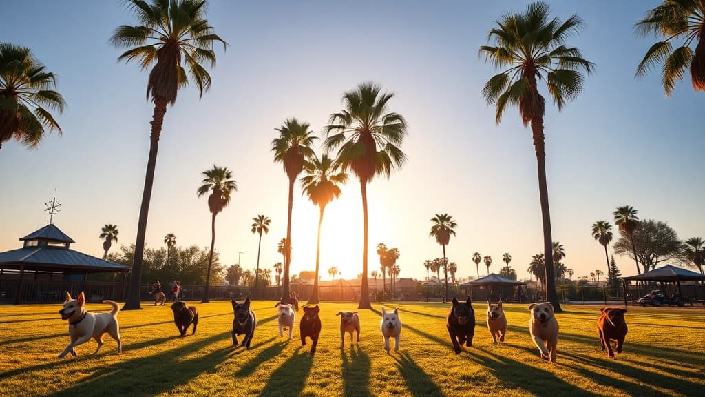 Vinewood Dog Park dog park in Lodi, CA