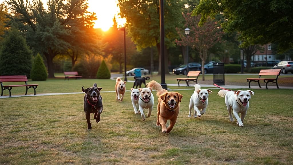 Day Use Leash Free area dog park in Oakville, CA-ON