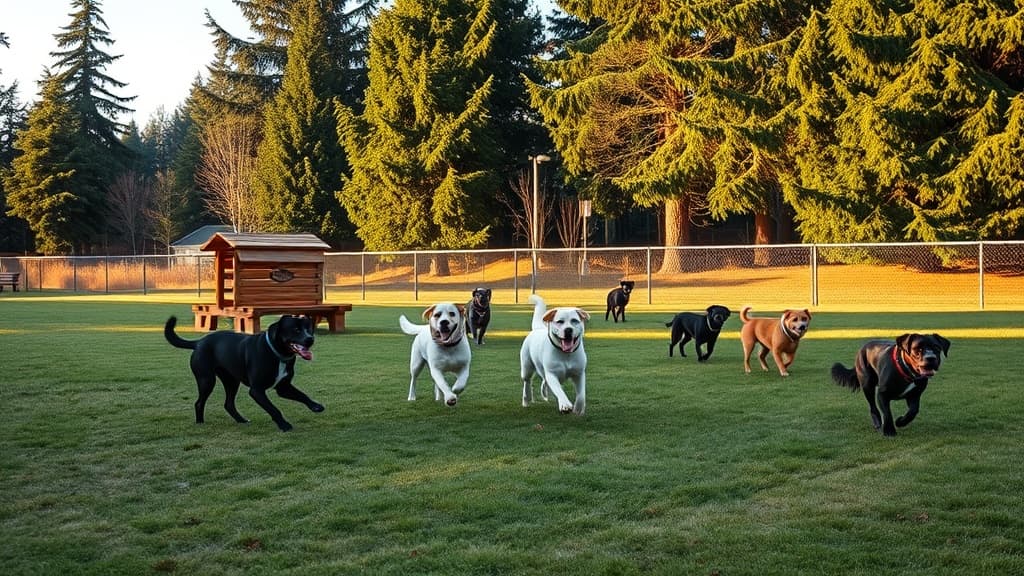 Woodside Community Dog Park dog park in Everett, WA