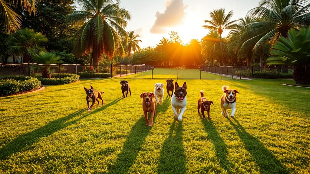 Dog Park dog park in North Miami, FL