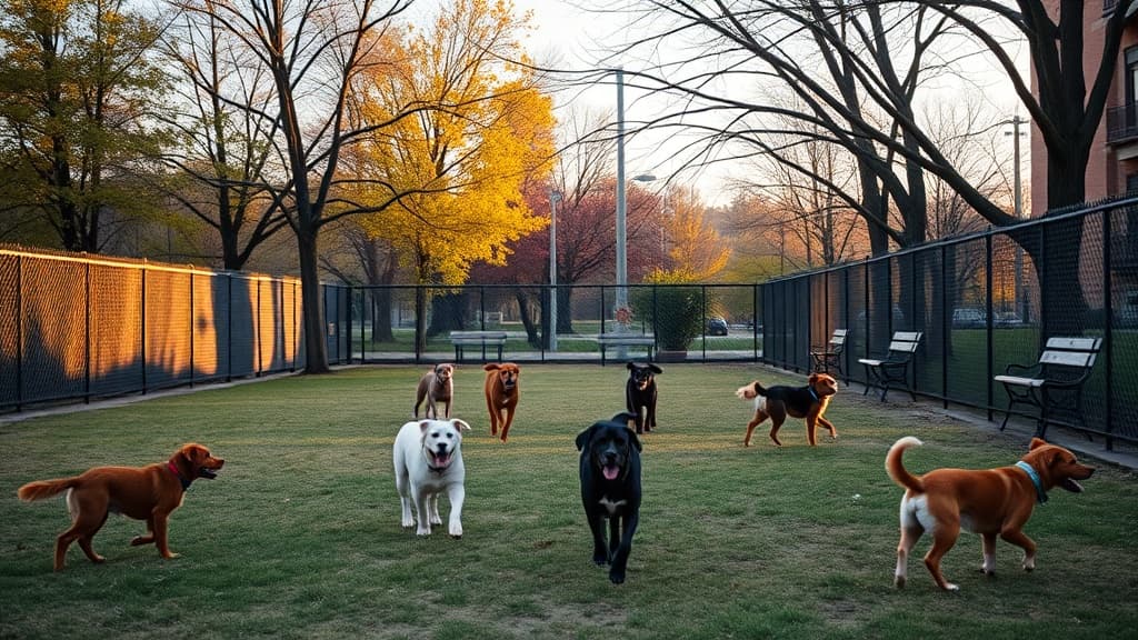 Hillside Dog Park dog park in Brooklyn, NY