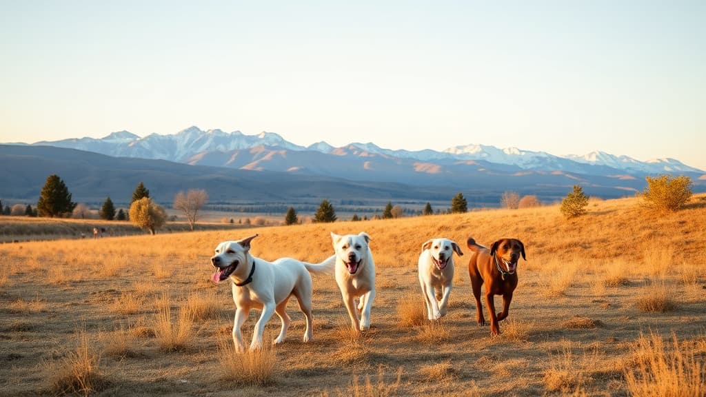 Westminster Hills Open Space dog park in Westminster, CO