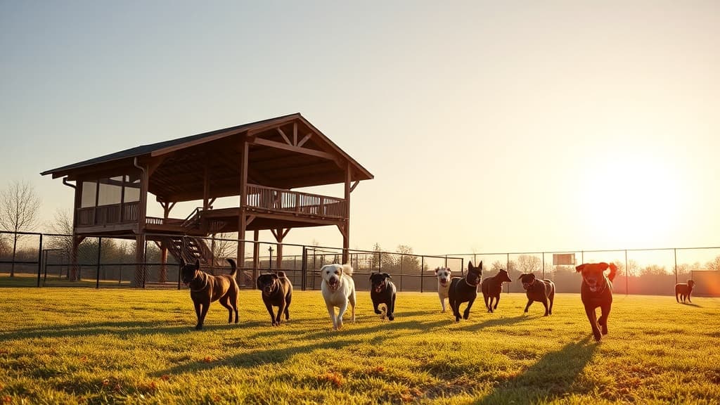 The Grand Estates Dog Park dog park in The Woodlands, TX