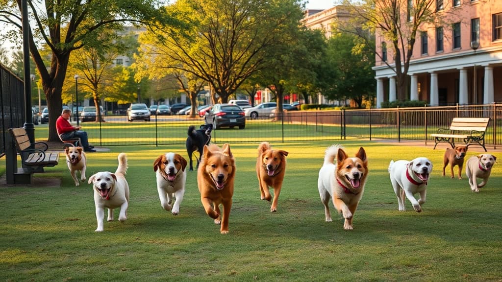 Olde English Downtown Dog Park dog park in City of Albany, NY