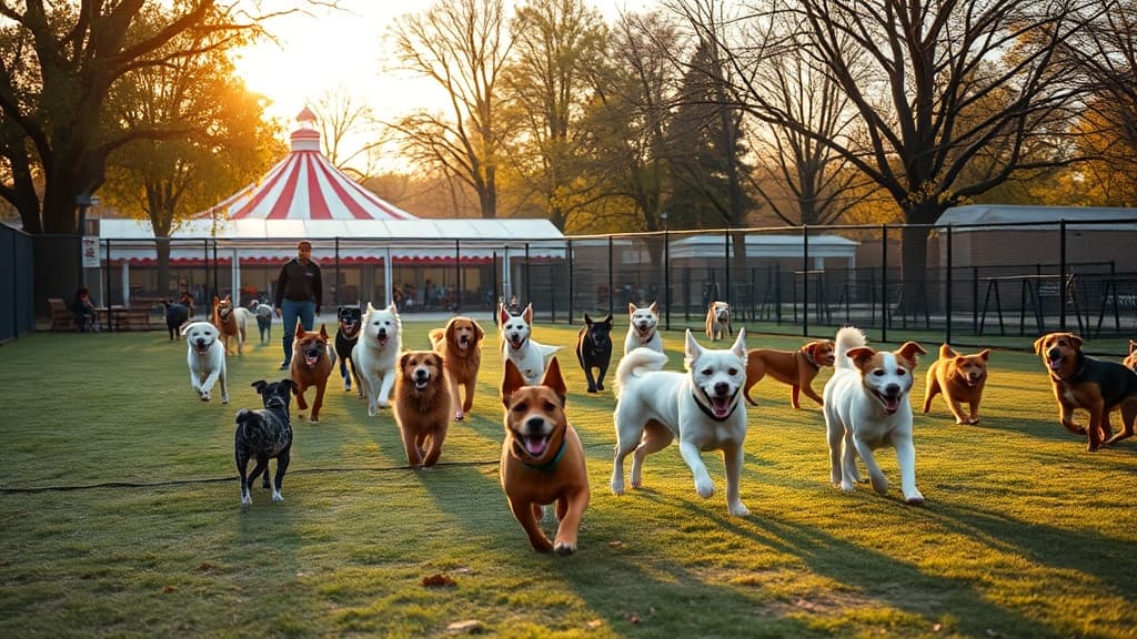 Grand Circus Dog Park dog park in Detroit, MI