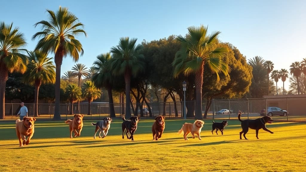 Morley Field Dog Park dog park in San Diego, CA