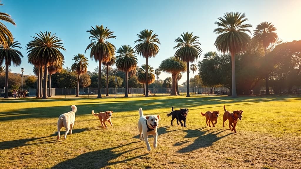 Commodore Park Dog Exercise Area dog park in San Bruno, CA