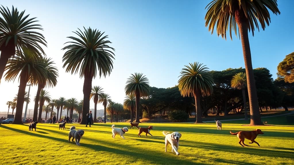 Mission Bay Dog Park dog park in San Francisco, CA