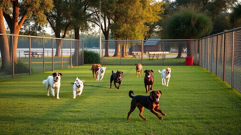 Bayfront Park dog park in Daphne, AL