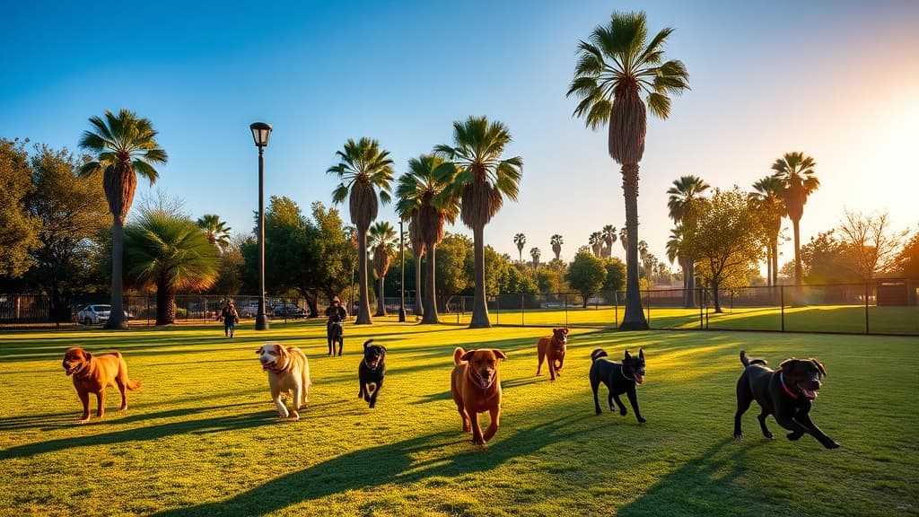 Dog Park dog park in Los Altos, CA
