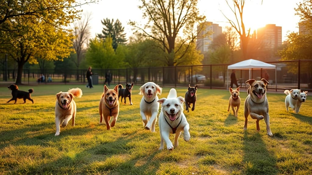 Prarie District Dog Park dog park in Chicago, IL