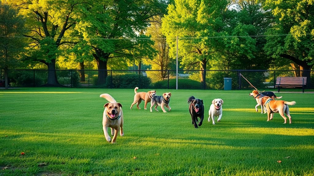 Canine Commons Dog Park dog park in Mount Prospect, IL