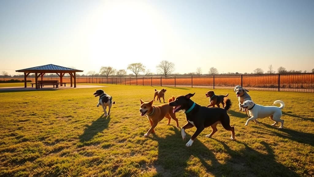 Lakeside Village Dog Park dog park in Flower Mound, TX