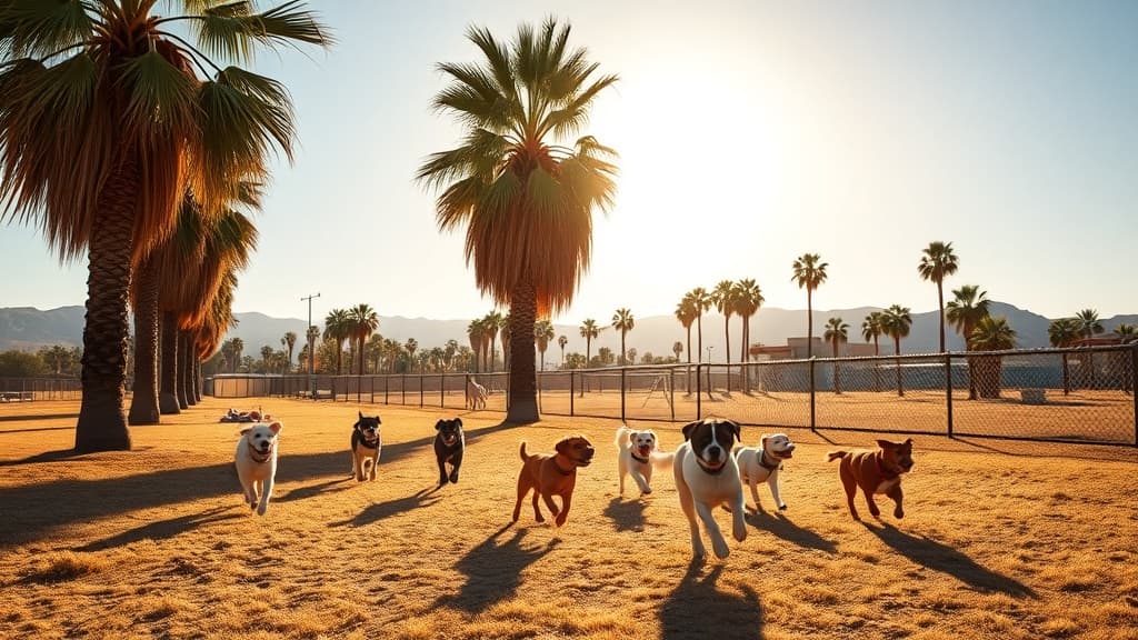 Dog Park dog park in Fort Irwin, CA