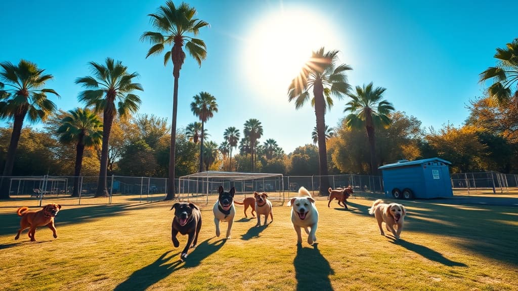 Yorba Dog Park dog park in Orange, CA
