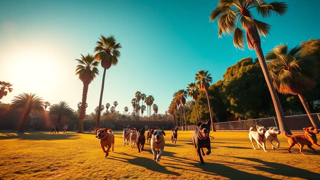 Dog Park dog park in Los Angeles, CA