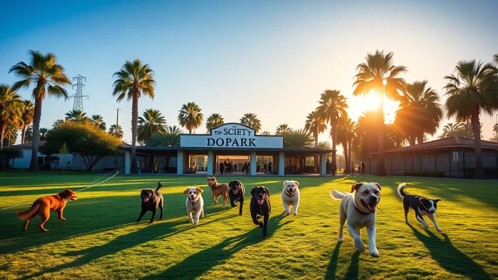 The Society Dog Park dog park in San Diego, CA