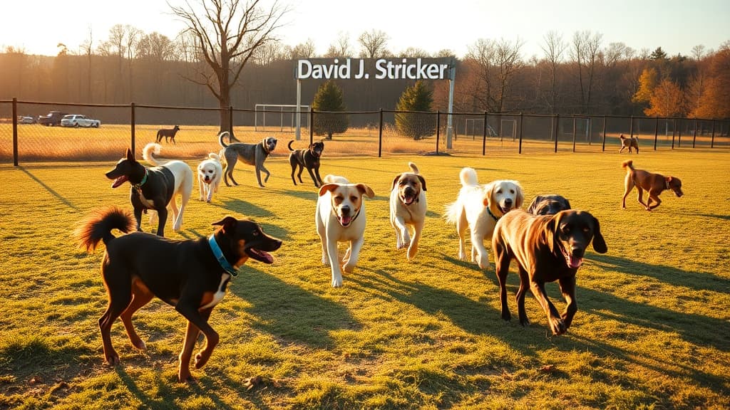 David J. Stricker Dog Park dog park in Braziers, OH