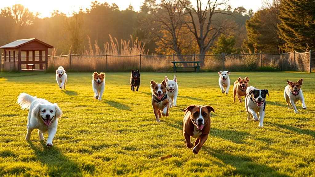 Northside Bark dog park in Oxford, OH