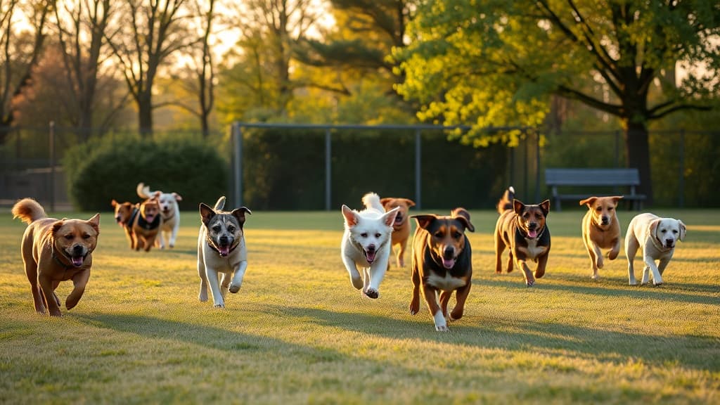 Dog Park dog park in Amsterdam, OH