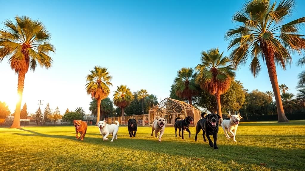 Dog Park dog park in Tulare, CA