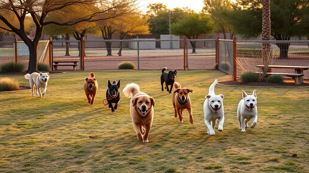 Union Bark Park dog park in Phoenix, AZ