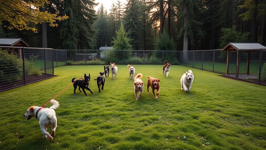 Dog Park at Amazon Park dog park in Eugene, OR