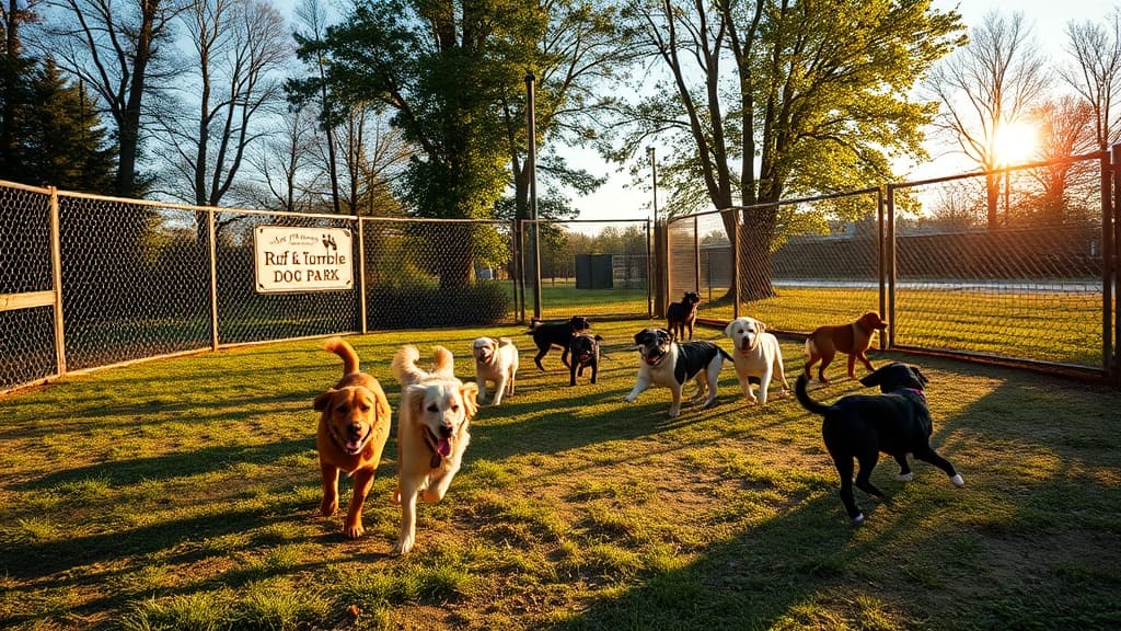 Ruff & Tumble Dog Park dog park in Niles, MI