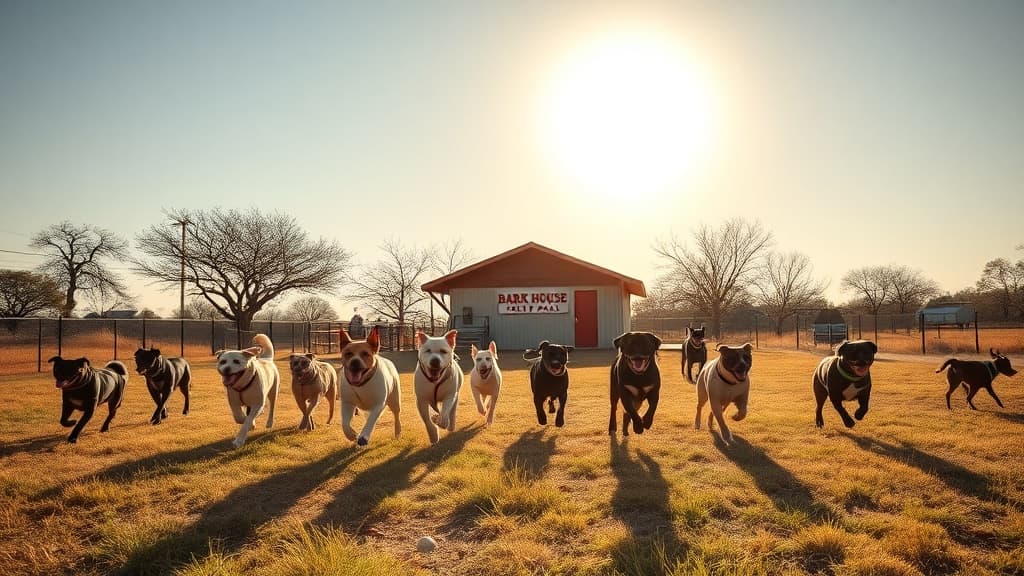 BARk House Social dog park in Austin, TX