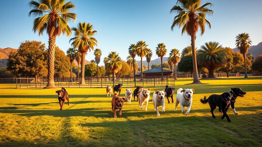 Mitchell Edelson Dog Park dog park in Ojai, CA