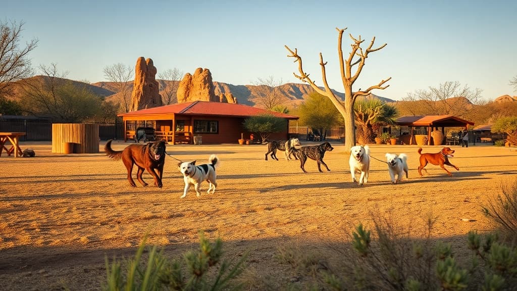 Charlie’s Park dog park in Wickenburg, AZ