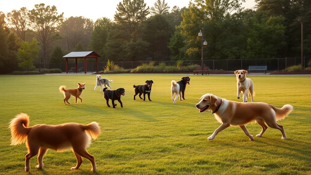 Dog Park dog park in Wade Hampton, SC
