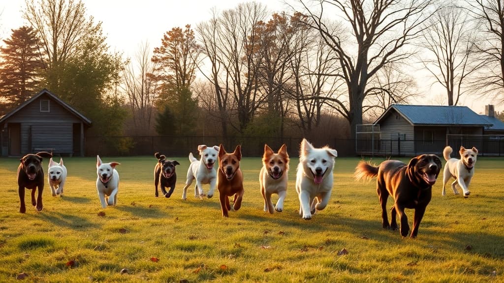 Dog Park dog park in Sixteen Mile Stand, OH